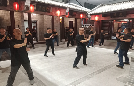 支持佛山武術：詠春發揚光大。